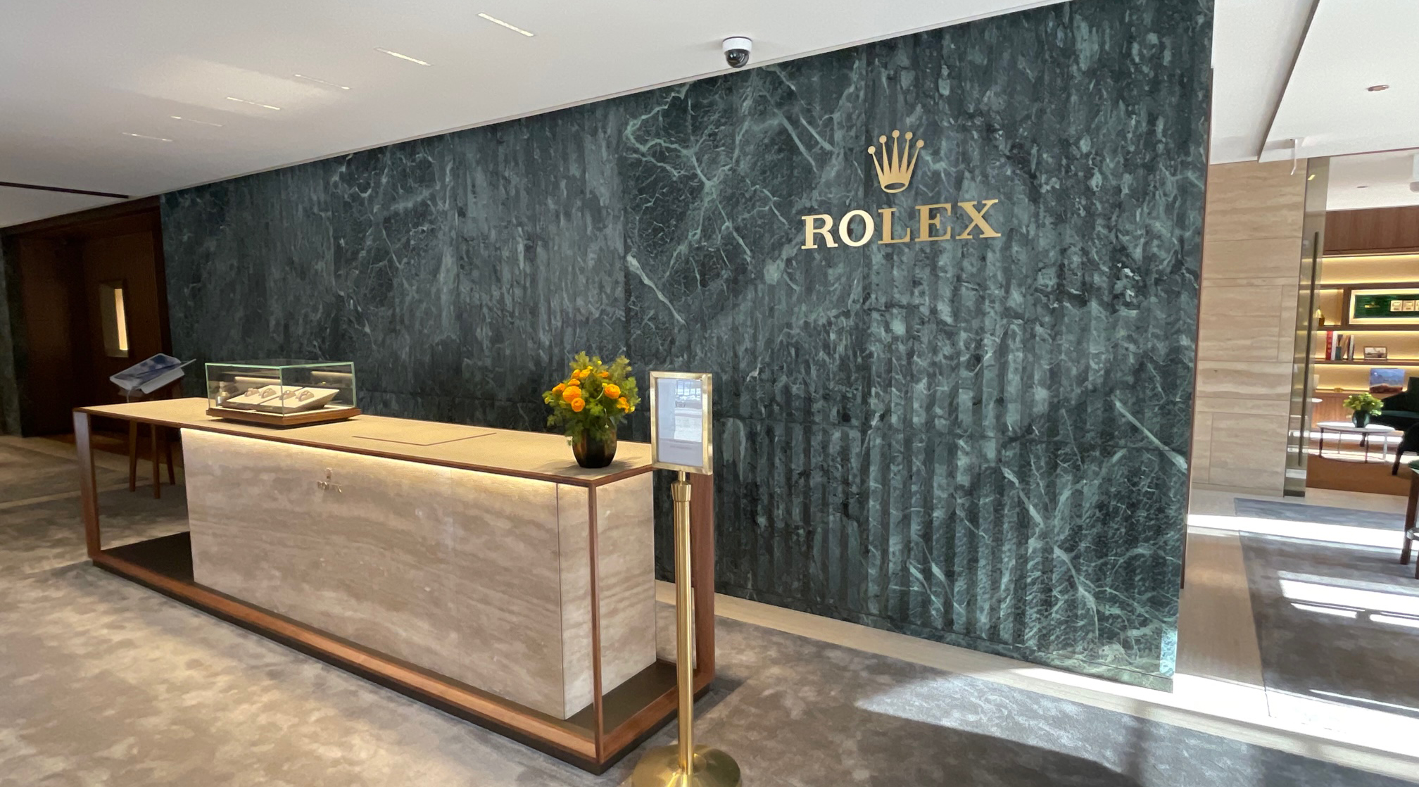 Rolex Michigan Ave Tile Work